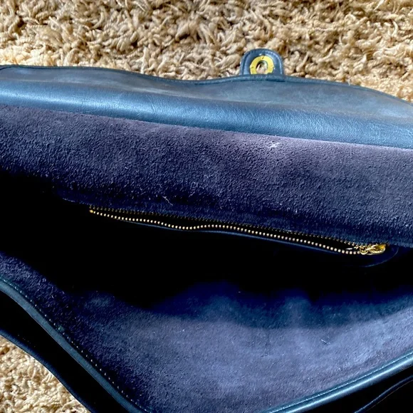 Vintage Black coach leather Beekman briefcase Briefcases